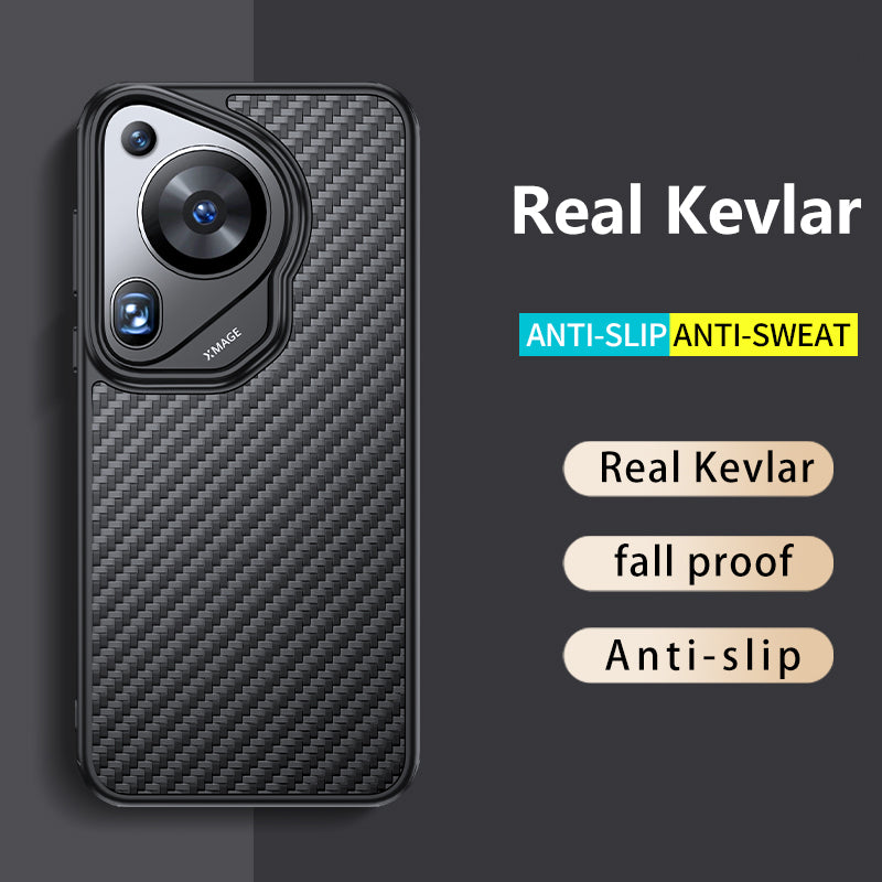 For Huawei Pura 70 Ultra Case Aramid Fiber Super Slim Phone Cover Compatible with MagSafe Charging For Huawei Pura 70 Ultra Case Aramid Fiber Super Slim Phone Cover Compatible with MagSafe Charging